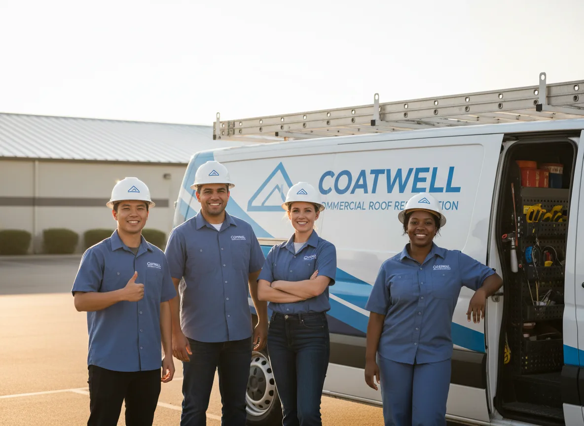 Commercial roof coating company in Custar, OH